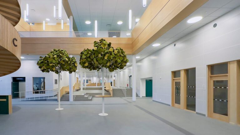 SSC berikar skolmiljön på Hedda Anderssongymnasiet