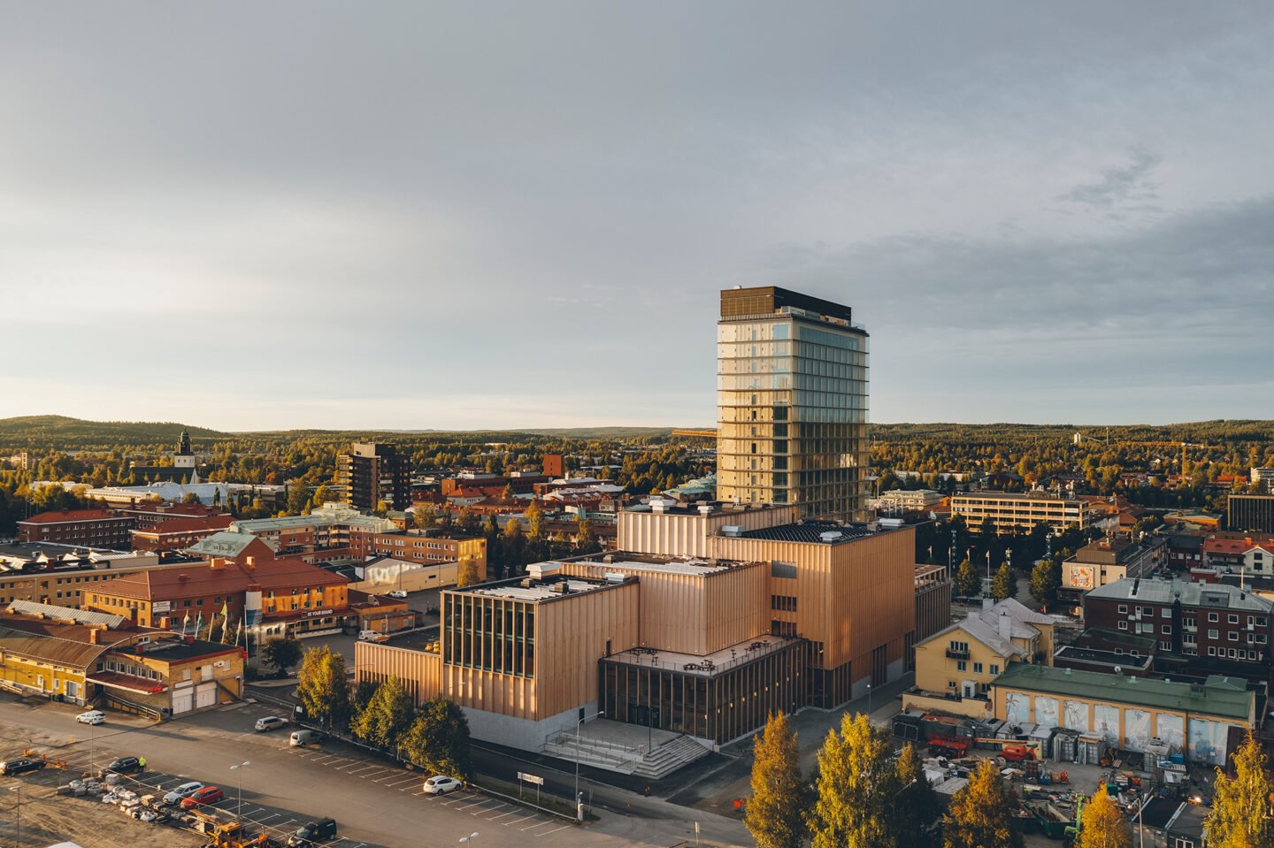 Sara kulturhus – vinnare av Träpriset 2024